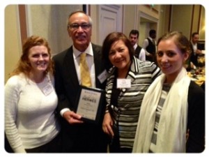 Dr. Randazzo with CPN's nurse and staff at the 2013 Health Care Heroes Ceremony